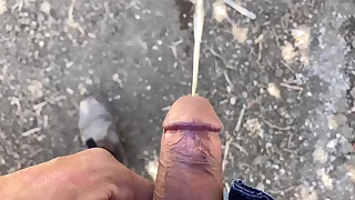Cute twink cumming